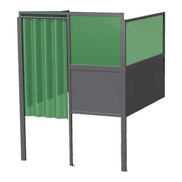 Welding Booth, 4ft.x5ft., Wall Mounted