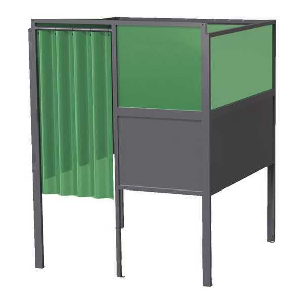 Welding Booth, 5ft.x5ft., Wall Mounted