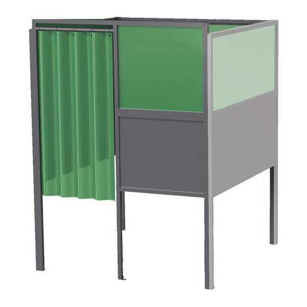 Welding Booth, 5ft.x5ft., Wall Mounted