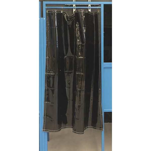 Welding Booth Curtain, Smoke Gray, 60