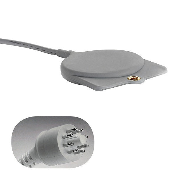Call Cord, 8-Pin, Gray, Single, 10 ft.