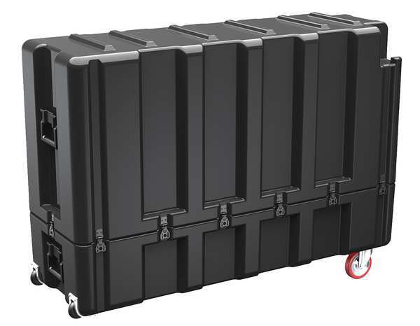Case, 57 In Lx18-3/4 In Wx39-1/2 In D, Bl