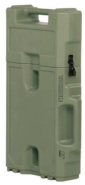 Oxy Tank Case, 26.1Lx14.9Wx5.4D, OD Green