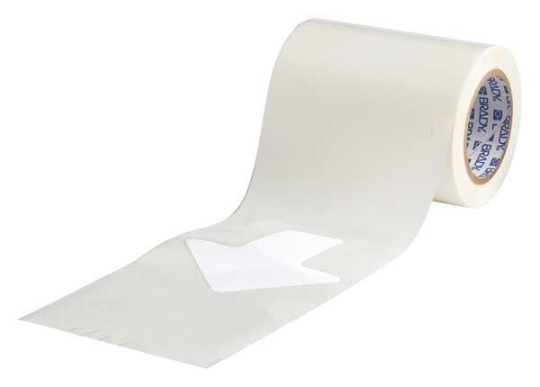 Floor Marking Tape, Arrow, 2In, 5In L, PK52