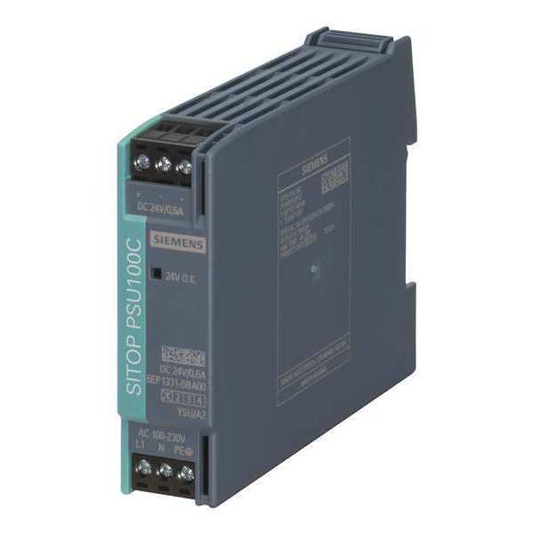 DC Power Supply, 24VDC, 0.6A, 50/60Hz