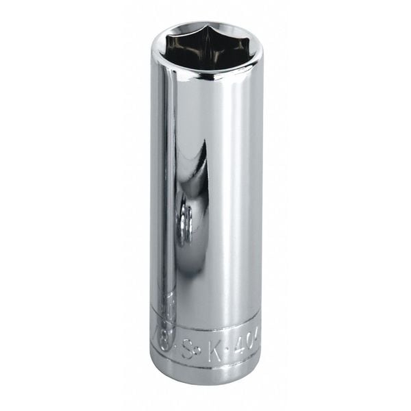 1/4 in Drive, 5mm 6 pt Metric Socket, 6 Points