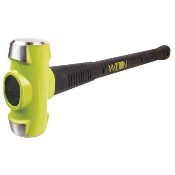 Sledge Hammer, 12 lb., 38 In, Rubber/Steel