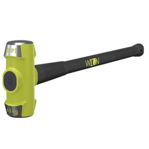 Sledge Hammer, 14 lb., 32 In, Rubber/Steel