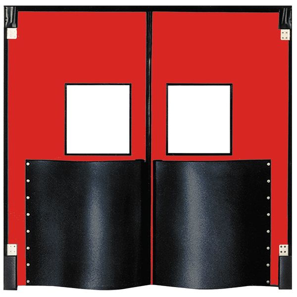 Swinging Dr, 8x8 ft, Red, Polyethylene, PR