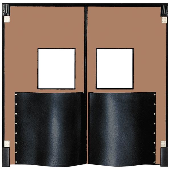 Swinging Door, 7 x 5 ft, Medium Brown, PR