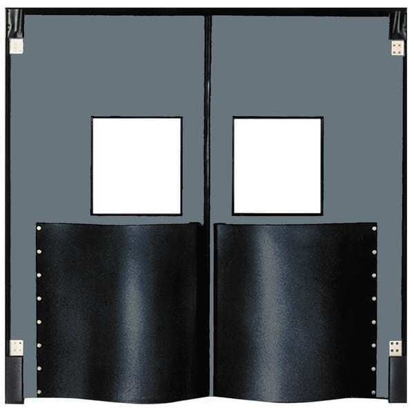 Swinging Door, 8 x 5 ft, Metallic Gray, PR