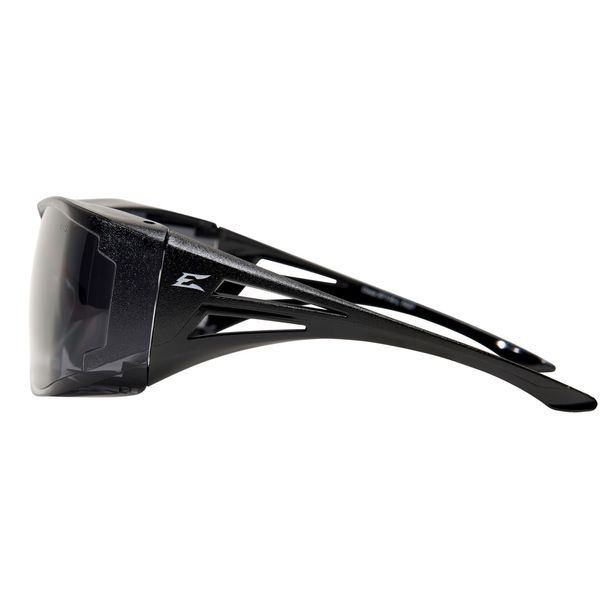 Safety Glasses, OTG Smoke Polycarbonate Lens, Scratch-Resistant