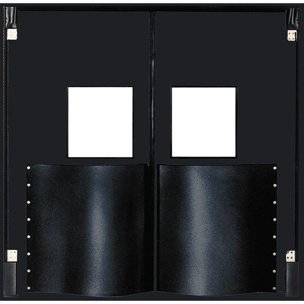 Swinging Door, 10 x 8 ft, Black, PR