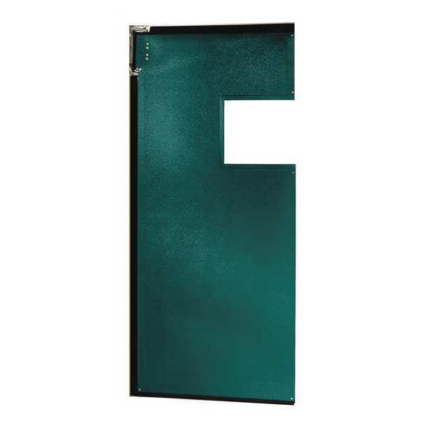 Swinging Door, 8 x 3 ft, Forest Green, PVC