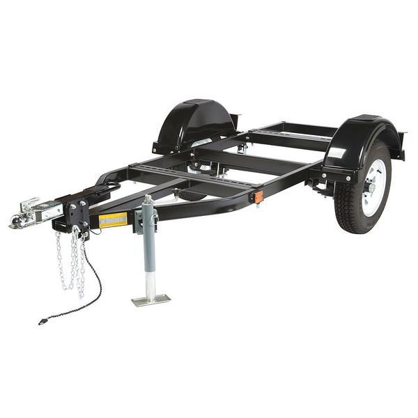 Trailer, Jack Stand, Safety Chain, Wheels