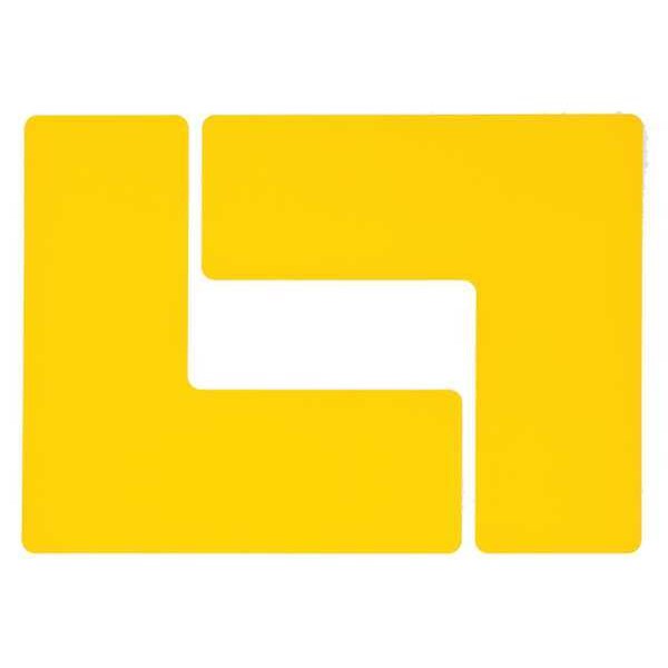 Floor Marking Tape, L, 3In W, 8In L, PK20