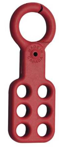 Lockout Hasp, Standard, 6 Lock, 5 In. L