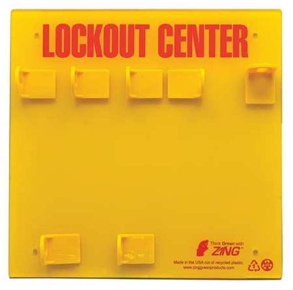 Lockout Board, Unfilled, 11-1/2 In H