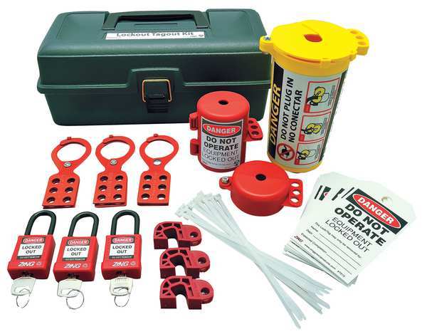 Portable Lockout Kit, Electrical, Tool Box