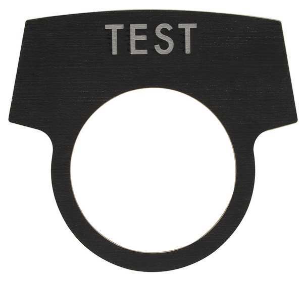 Legend Plate, Fast, White/Black