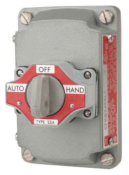 Selector Switch with Cover, 3 Position