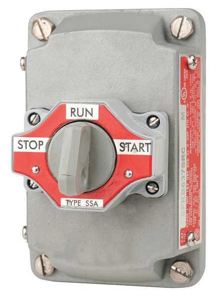 Selector Switch with Cover, 3 Position