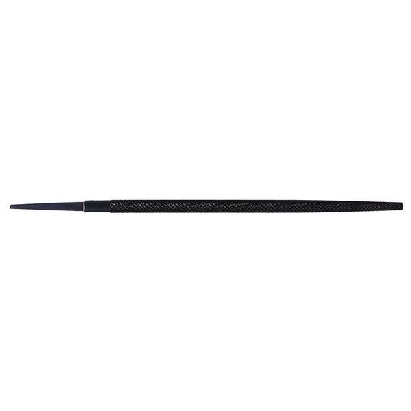 Hand File, Dbl Cut, 10 In., Black Oxide