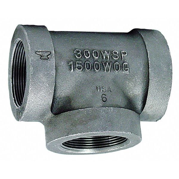 Malleable Iron Reducing Tee Class 300