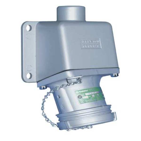 Receptacle, 30A, 2P, 2W, 600V, NEMA 3, 3R, 4, 4X