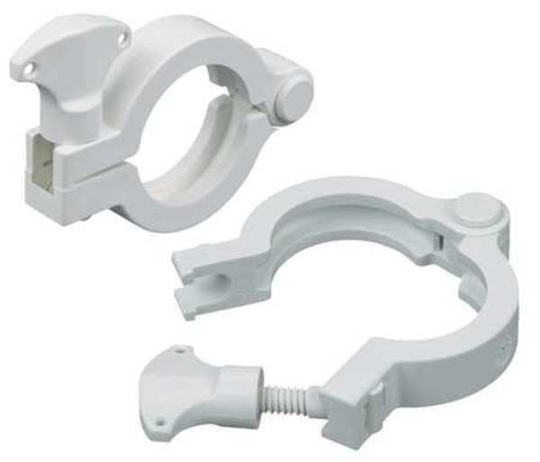 Hinge Clamp, Nylon, 2 In Pipe