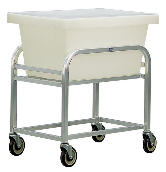 Bin Cart, Capacity 2-1/4 Bushel, Ht 33 In