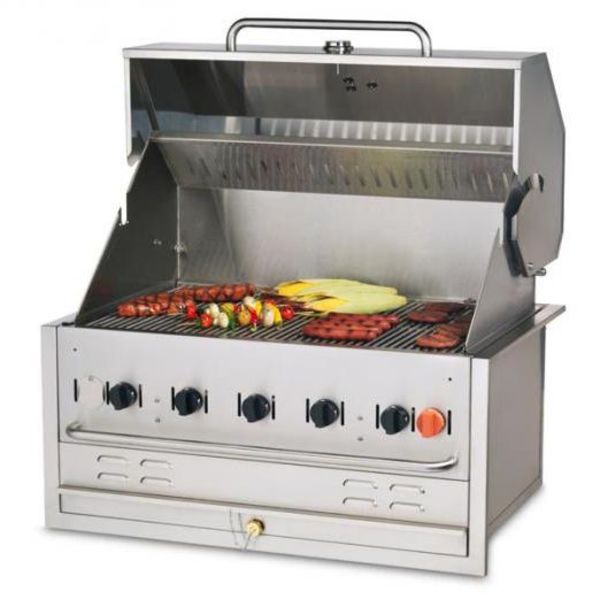 5-Burner Gas Natural Gas 79500 BtuH Built-In Grill