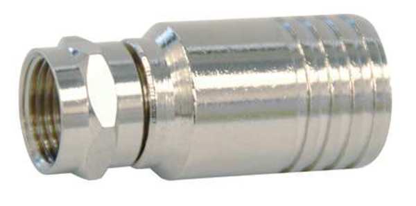 Cable Coupler, F-Type, RG59 Coax, PK10