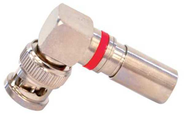 Cable Coupler, BNC/Male, RG6 Coax, PK10