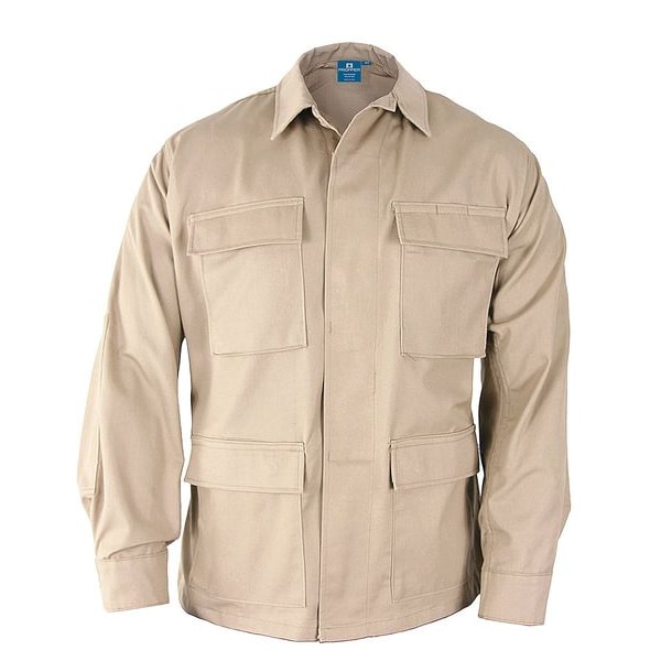 Khaki Cotton Military Coat size XS