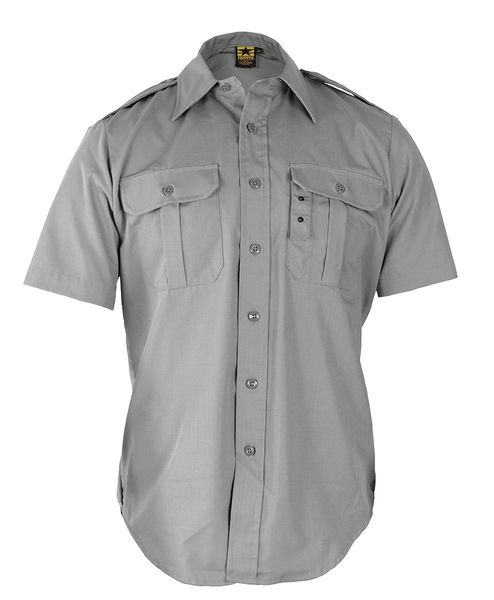 Tactical Shirt, Gray, Size L Reg