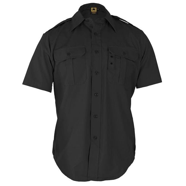 Tactical Shirt, Black, Size 4XL Reg