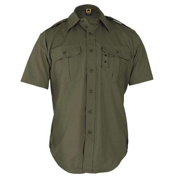 Tactical Shirt, Olive, Size L Reg
