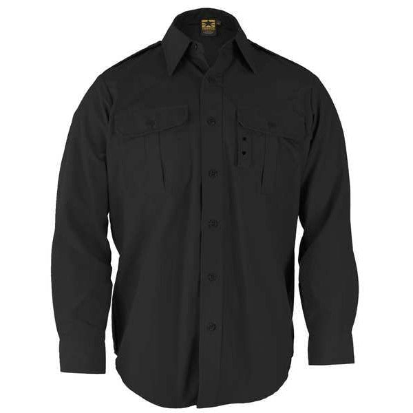 Tactical Shirt, Black, Size M Reg