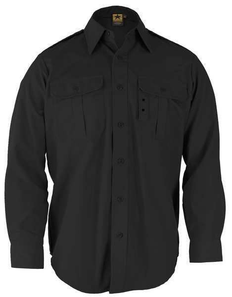 Tactical Shirt, Black, Size XL Reg