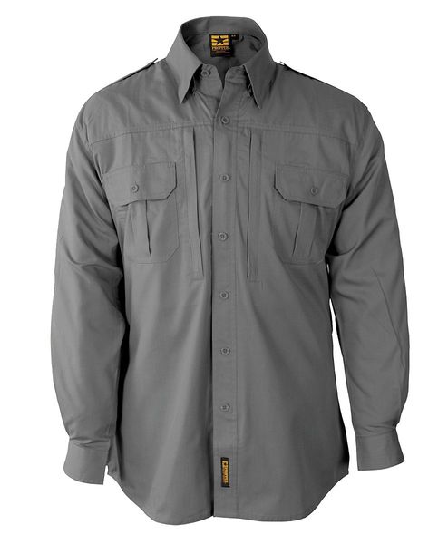 Tactical Shirt, Gray, Size XL Long
