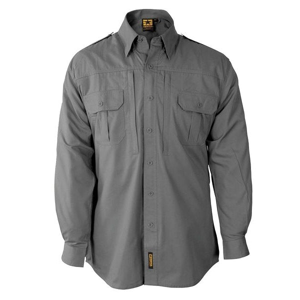 Tactical Shirt, Gray, Size L Reg