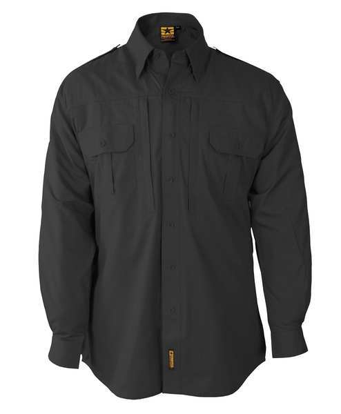 Tactical Shirt, Charcoal Gray, Size XS Reg