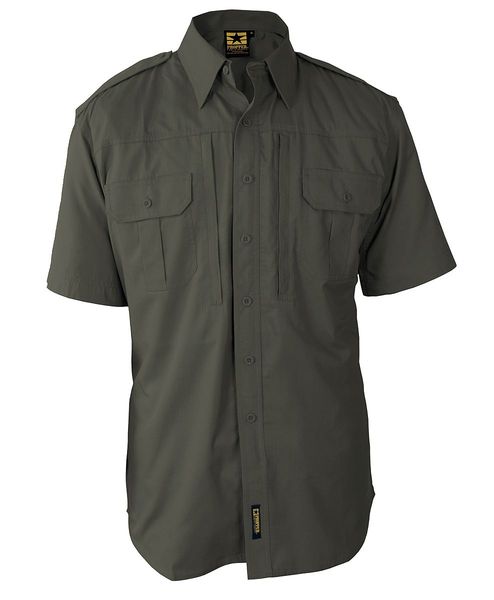 Tactical Shirt, Olive, Size L Reg