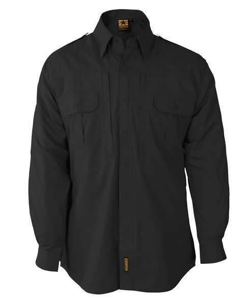 Tactical Shirt, Black, Size XL Reg