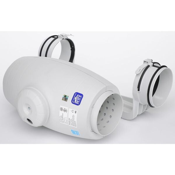 Mixed Flow Duct Fan, 6 In. Dia.