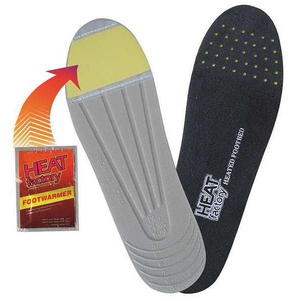 Heated Footbed, Womens, Black, PR