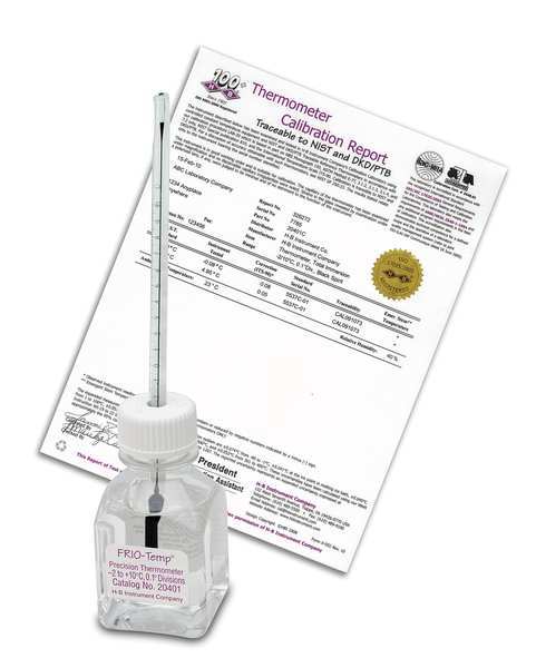 Liquid In Glass Thermometer, -30 to 1C