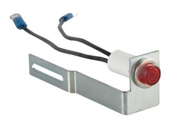 Red Pilot Light, 120VAC