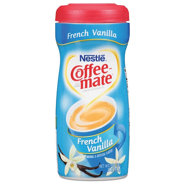 Powder Creamer, 15 Oz, French Vanilla, PK12
